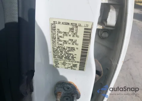 2001 Nissan Frontier Crew Cab Xe/Crew Cab Se from USA, damaged, VIN 1N6ED27T91C359320